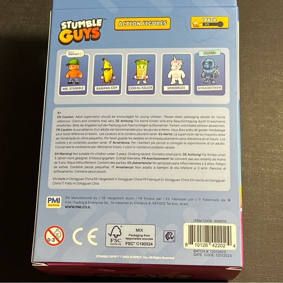 Stumble Guys CEREAL KILLER 4.5” Action Figure In Window Box 2024 - Picture 4 of 6